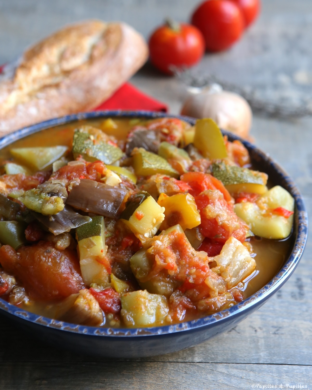 Ratatouille un peu loose