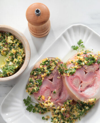 Tête de veau sauce ravigote © CNPO : Ph.Asset : Adocom-RP