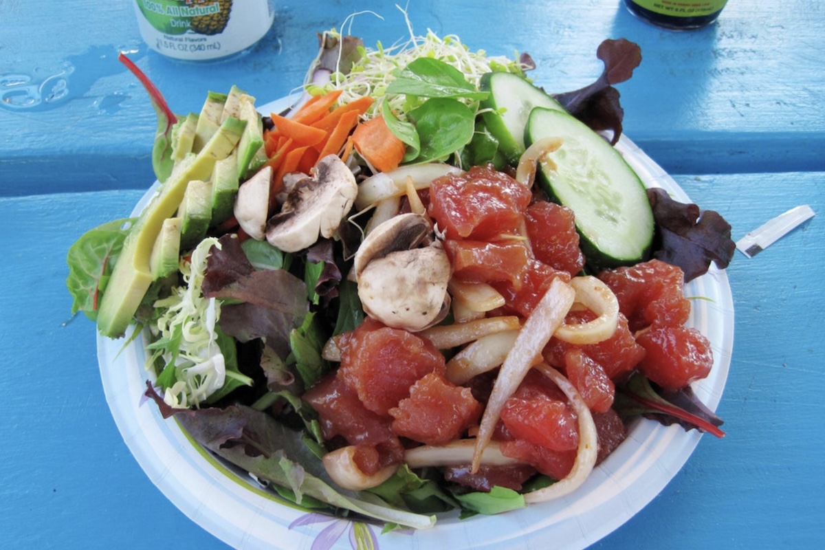 Poke bowl (c) bombtwinz CC BY-NC-ND 2.0