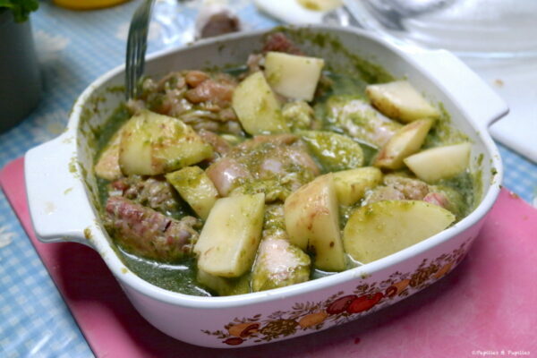 Poulet et pommes de terre