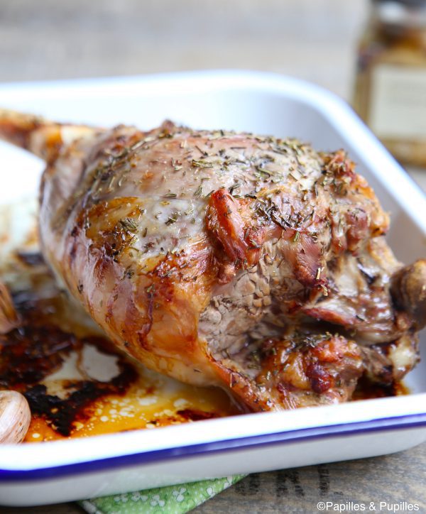 Gigot d'Agneau de Pauillac au four