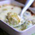 Gratin de choux de Bruxelles au Comté