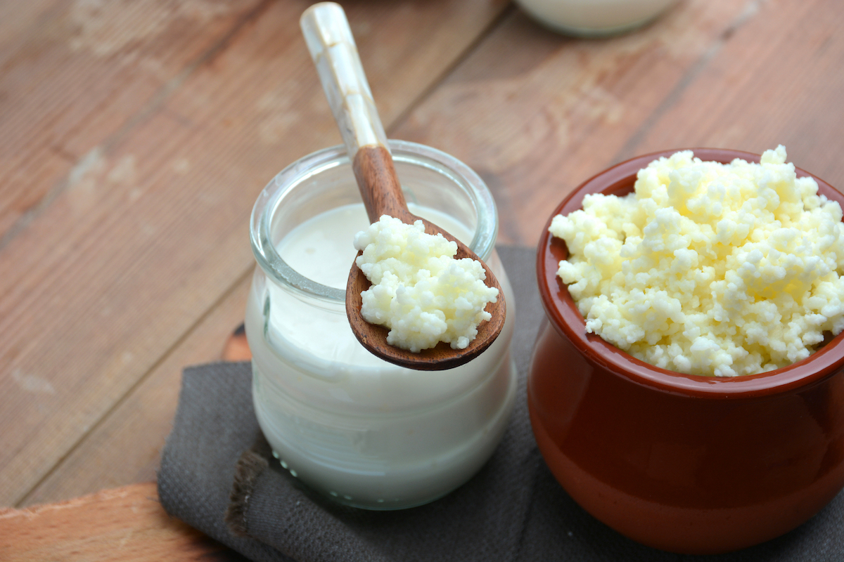 Kefir de lait ©Angela Aladro mella. shutterstock