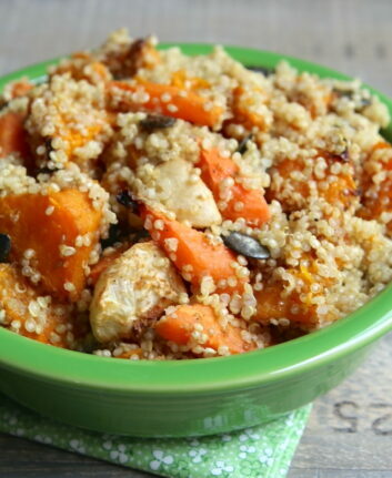 Quinoa aux légumes d'automne rôtis