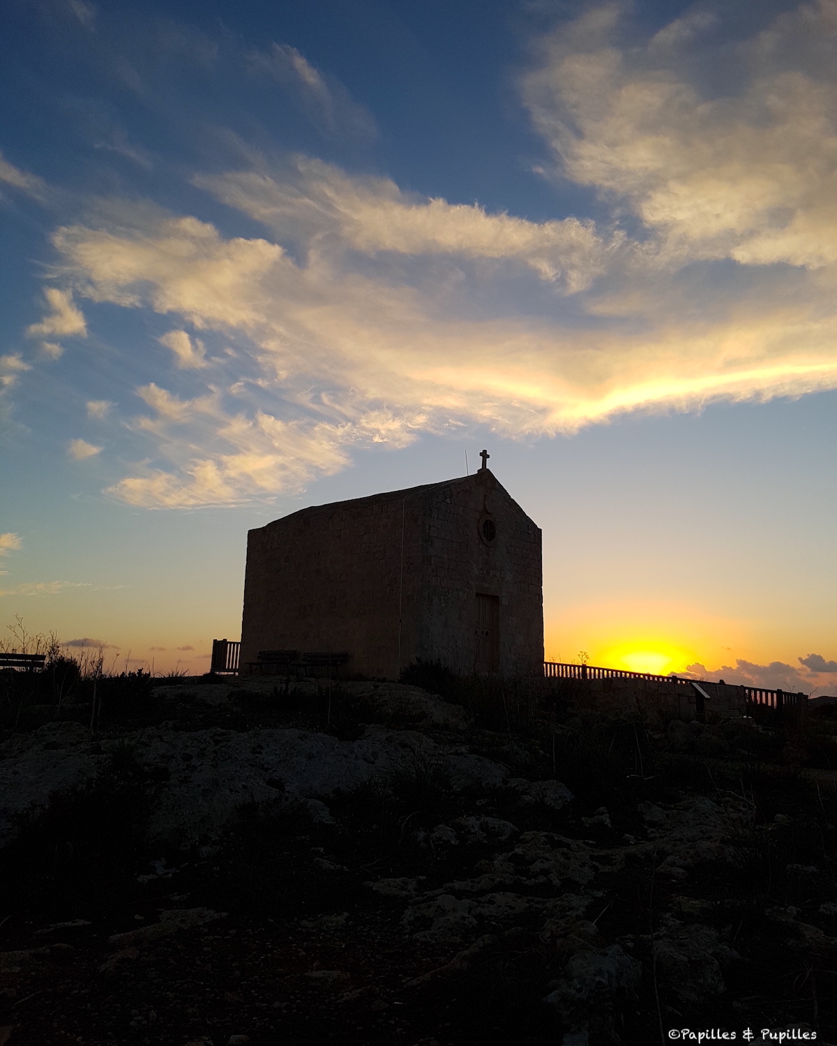 Coucher du soleil - Malte