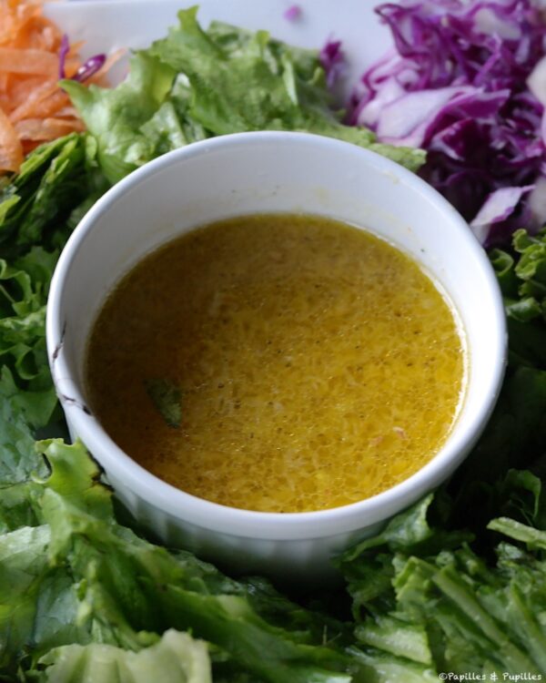 Vinaigrette au miel et au citron