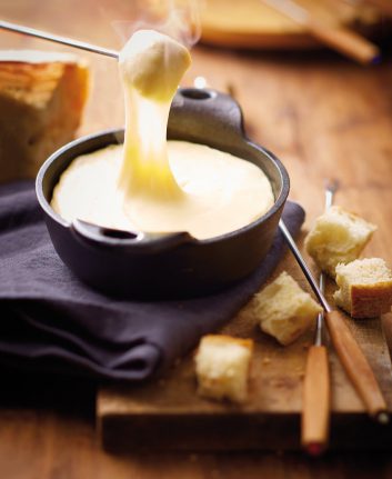 Fondue moitié moitié
