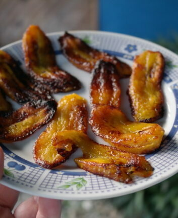 Bananes plantain cuites