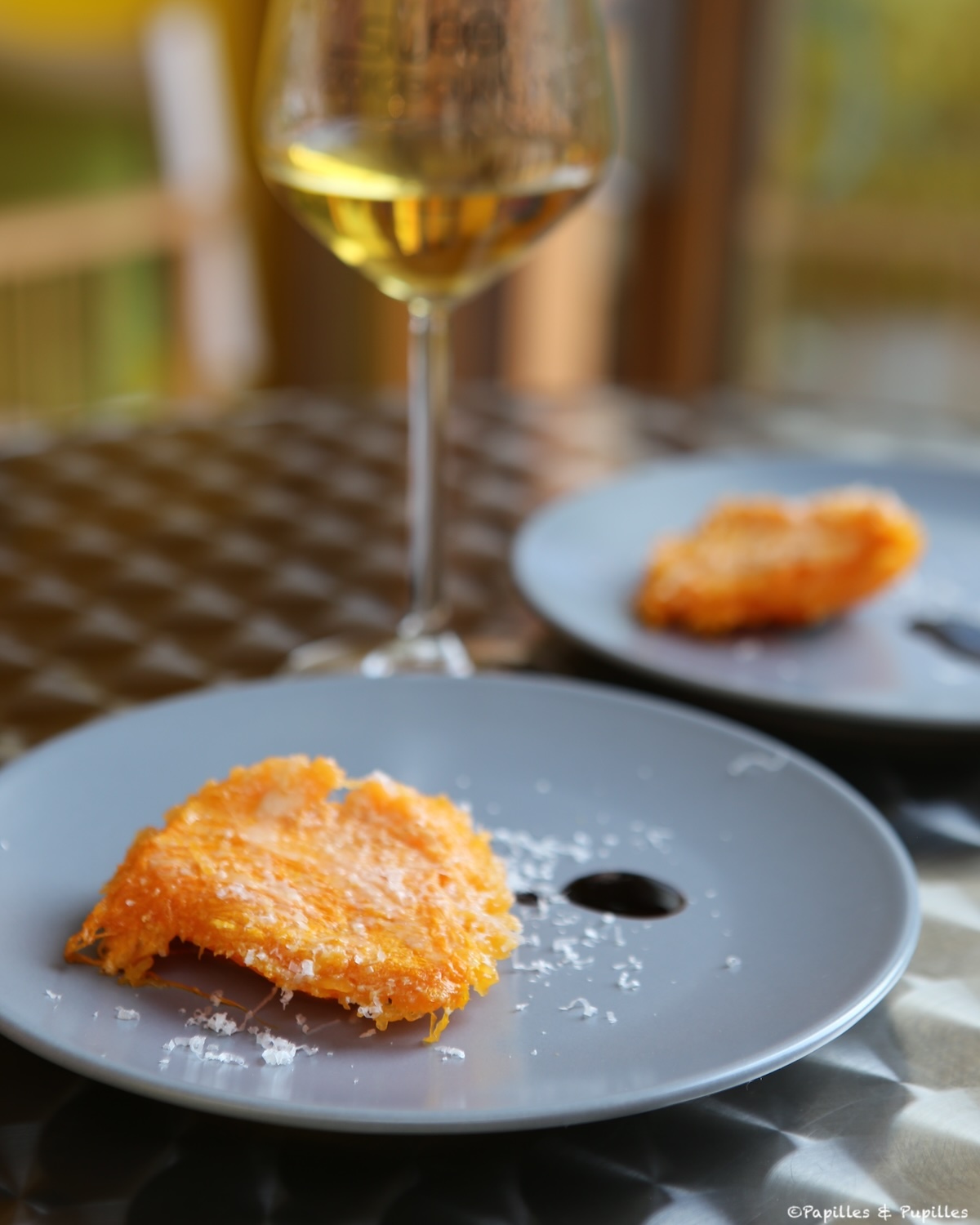 Courge rôtie et vin liquoreux