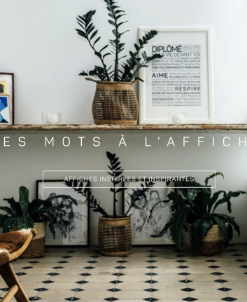 Les mots à l'affiche