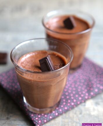 Mousse au chocolat noir