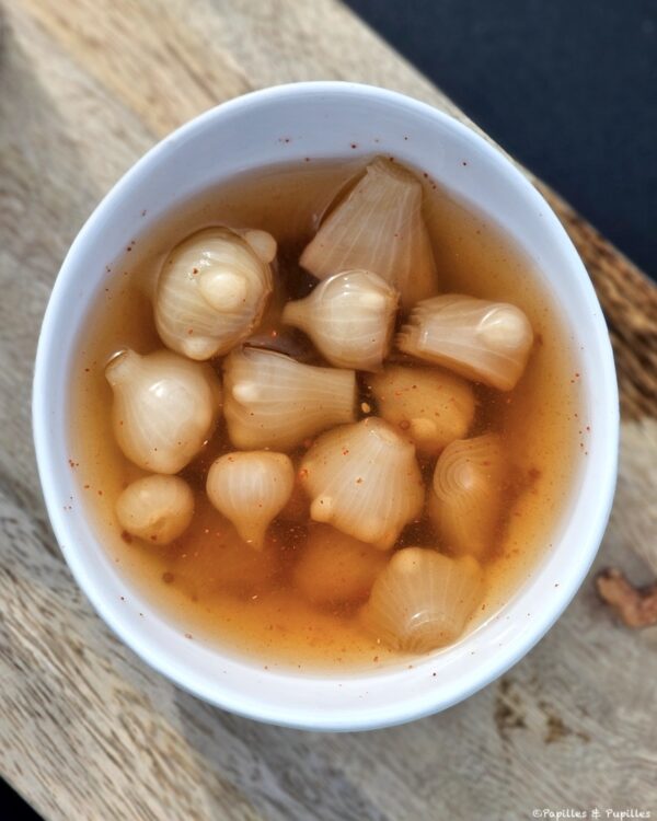 Pickles de baraganes : bulbes