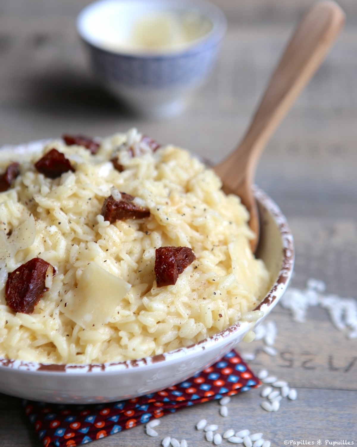 Risotto au chorizo