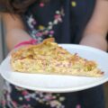 Quiche aux poireaux et au jambon