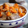 Sauté de veau aux carottes et au sirop d'érable