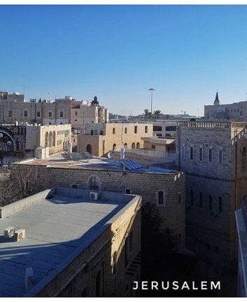 Lever de soleil - Jerusalem