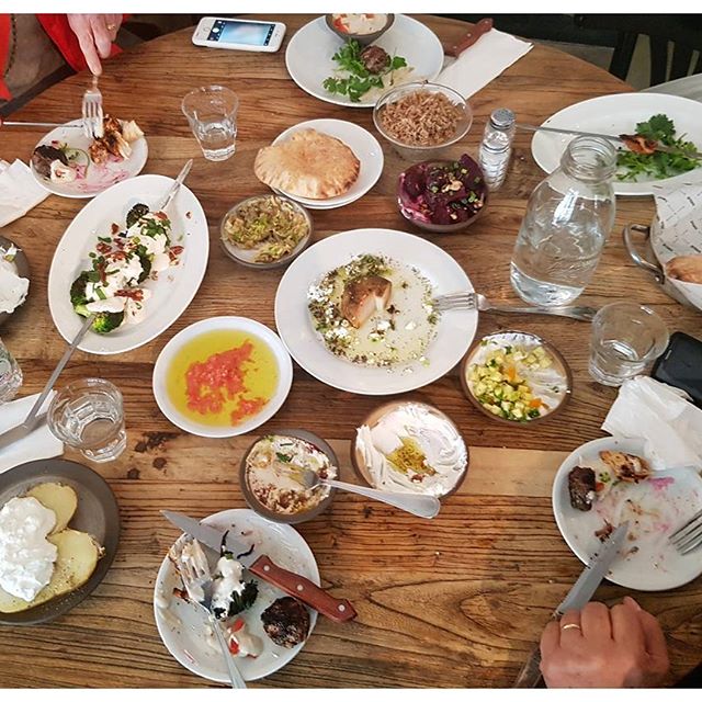 Un déjeuner à Tel Aviv 