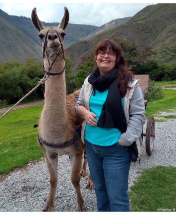 Avec mon lama