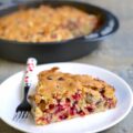 Gâteau aux cranberries et aux noix de pécan