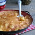 Gratin ananas rhum vanille
