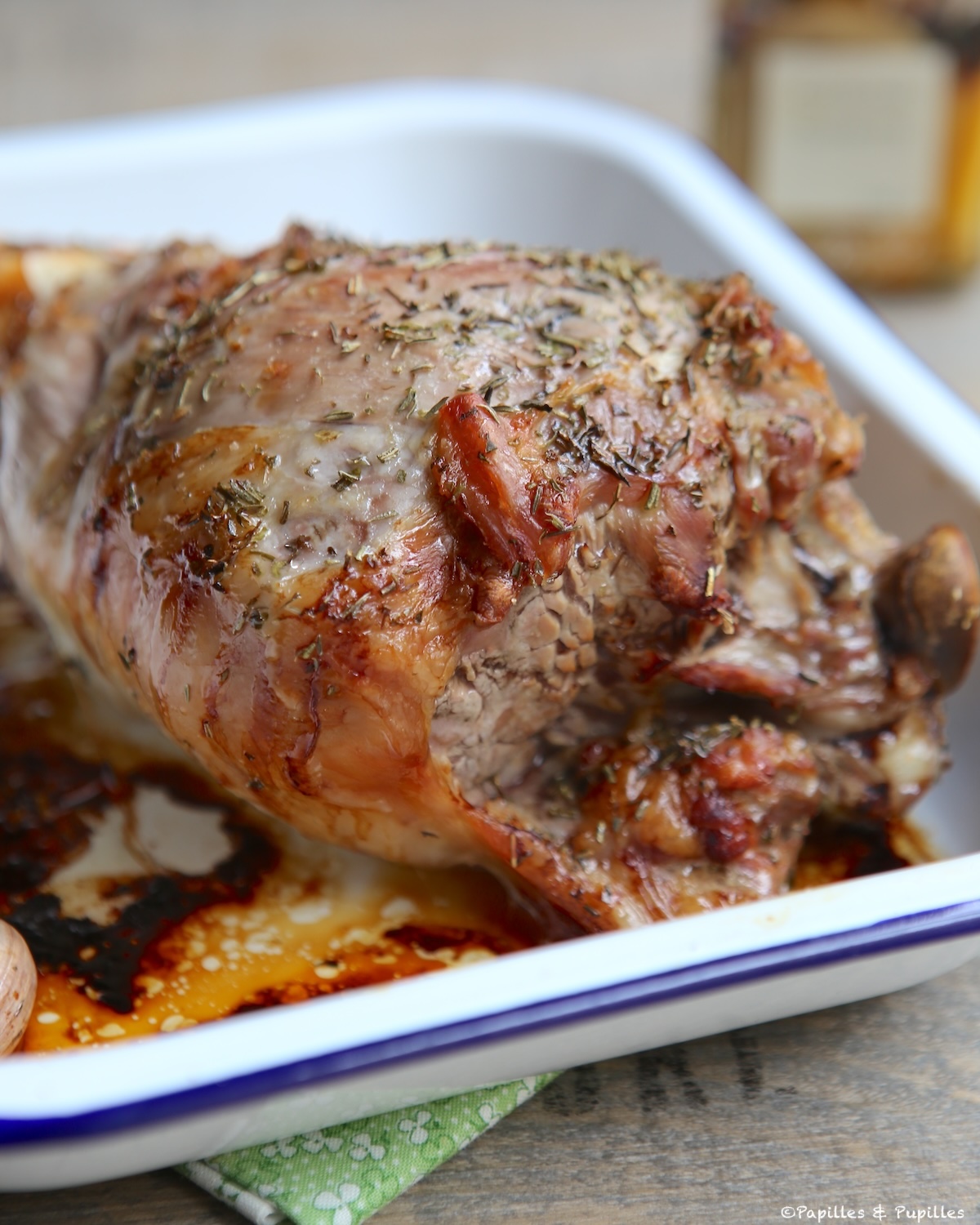 Gigot d'agneau de Pauillac au four