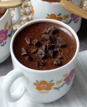 Mousse au chocolat caramel beurre salé