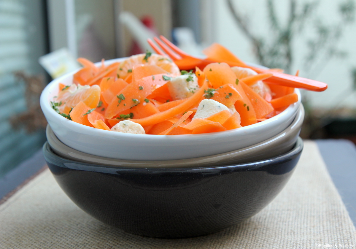 Tagliatelles de carottes