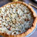 Tarte à la courgette, à la ricotta et à la moutarde