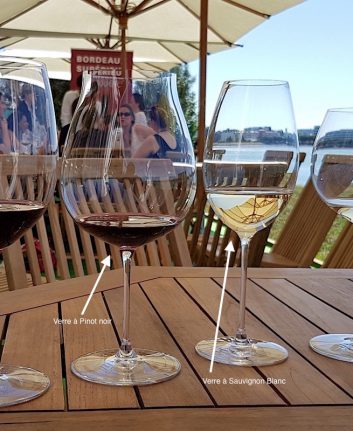 Verres à vin