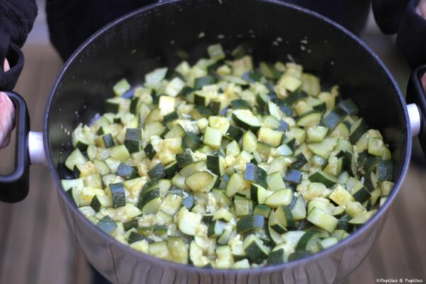 Courgettes cuites