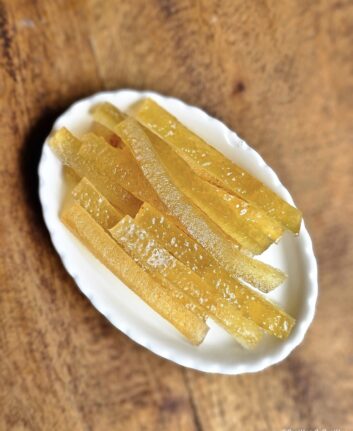 Citron confit sucré