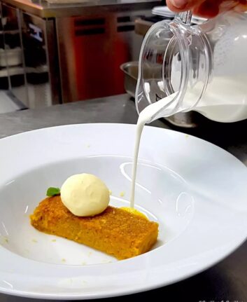 Gâteau à la butternut, cannelle et zestes d'agrumes
