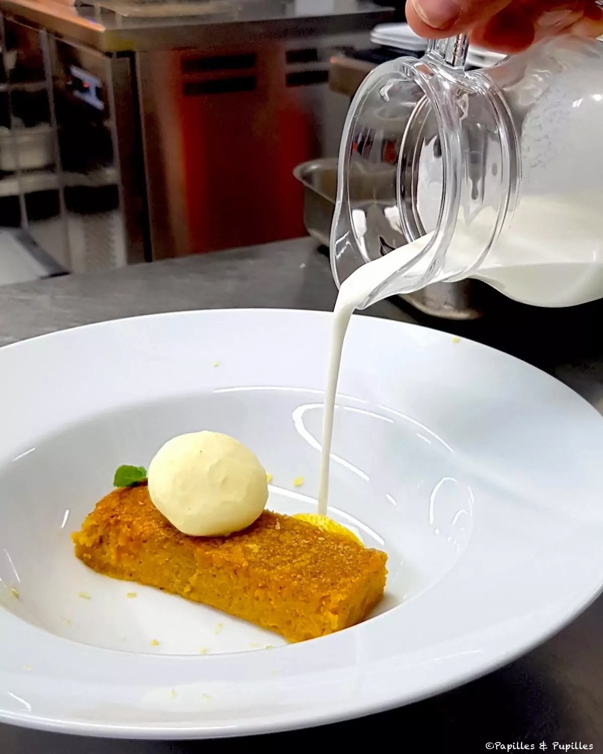 Gâteau à la butternut, cannelle et zestes d'agrumes