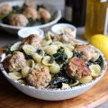 Orecchiette aux boulettes de veau