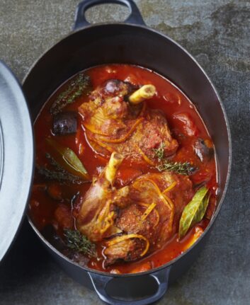 Souris d'agneau mijotées à la tomate ©Interbev