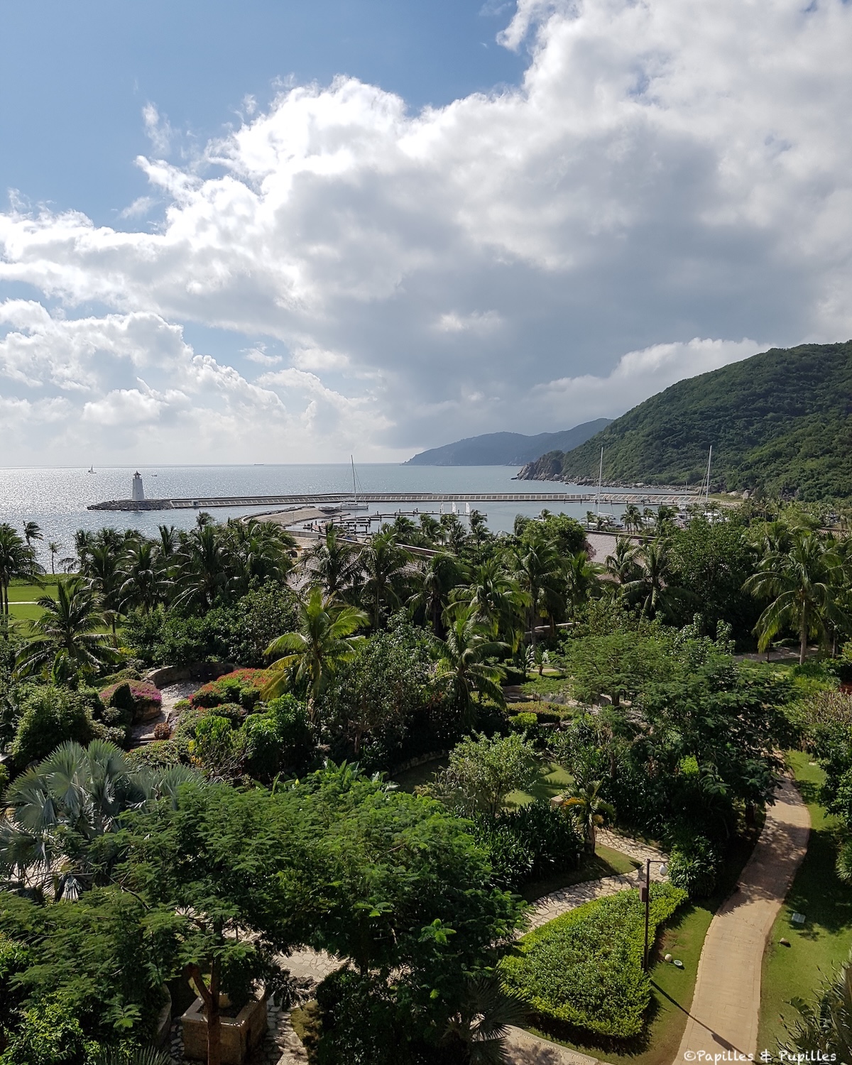 Vue de ma chambre d'hôtel - Sanya Bay, Chine