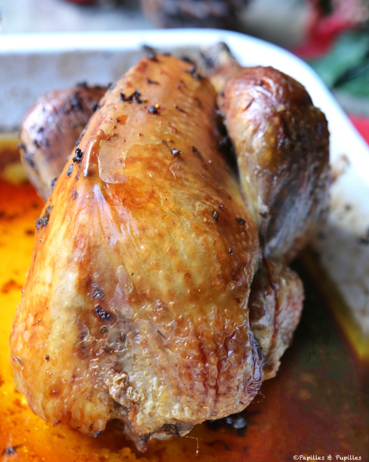 Chapon De Pintade Farci