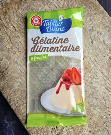 Gélatine alimentaire