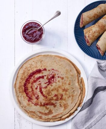 Pâte à crêpes sans lait sans gluten à la farine de quinoa
