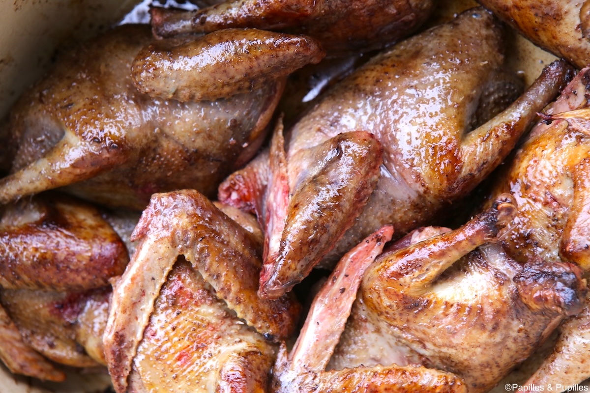 Pigeons rôtis
