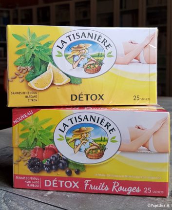 Detox citron et detox fruits rouges - La Tisanière
