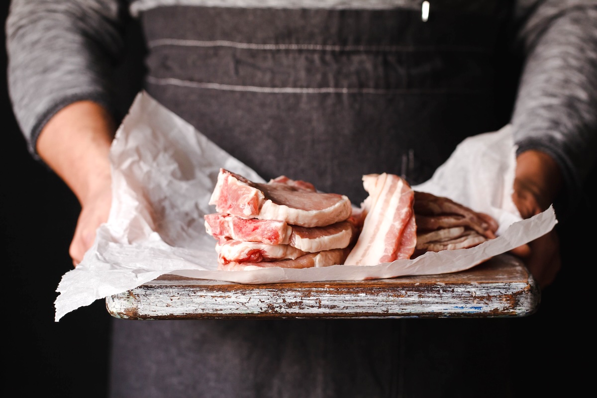 Morceaux de porc 