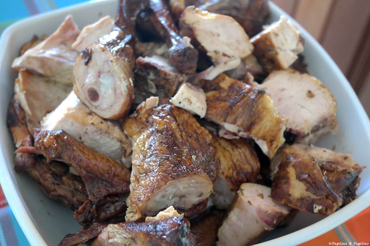 Restes de poulet