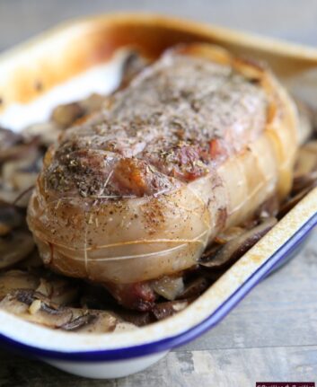 Rôti de veau au four