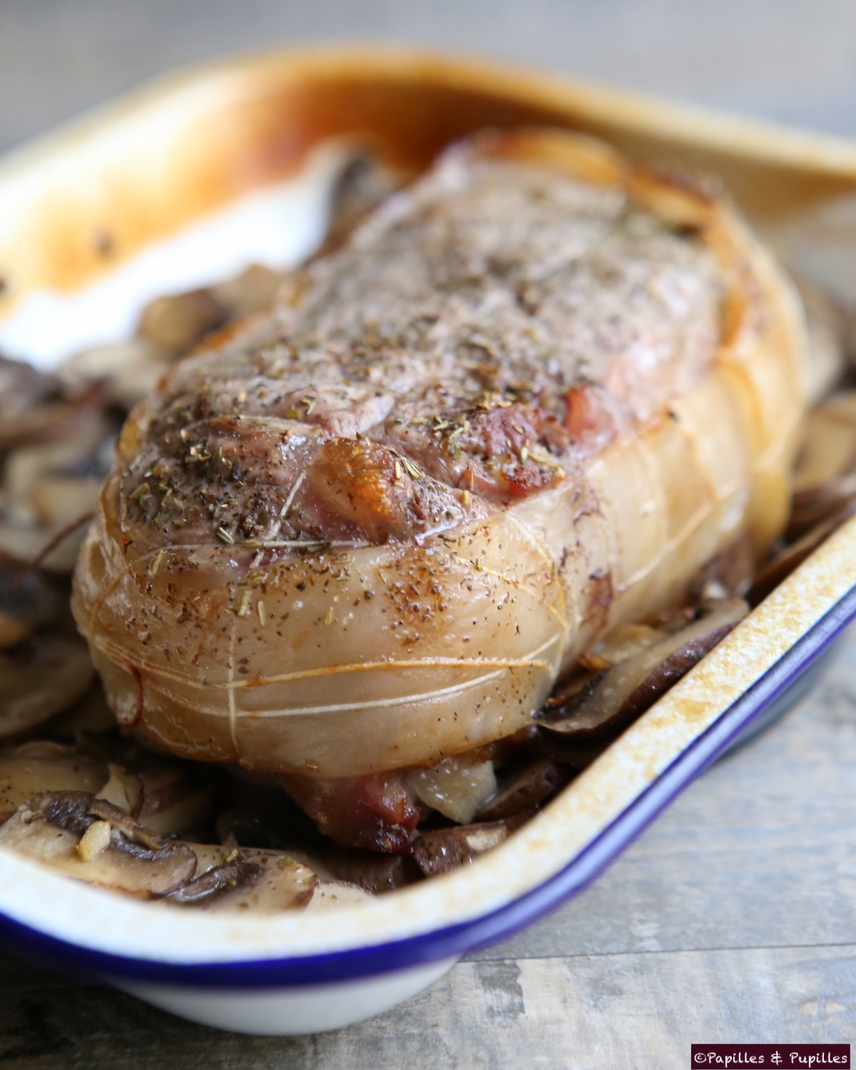 Rôti de veau au four