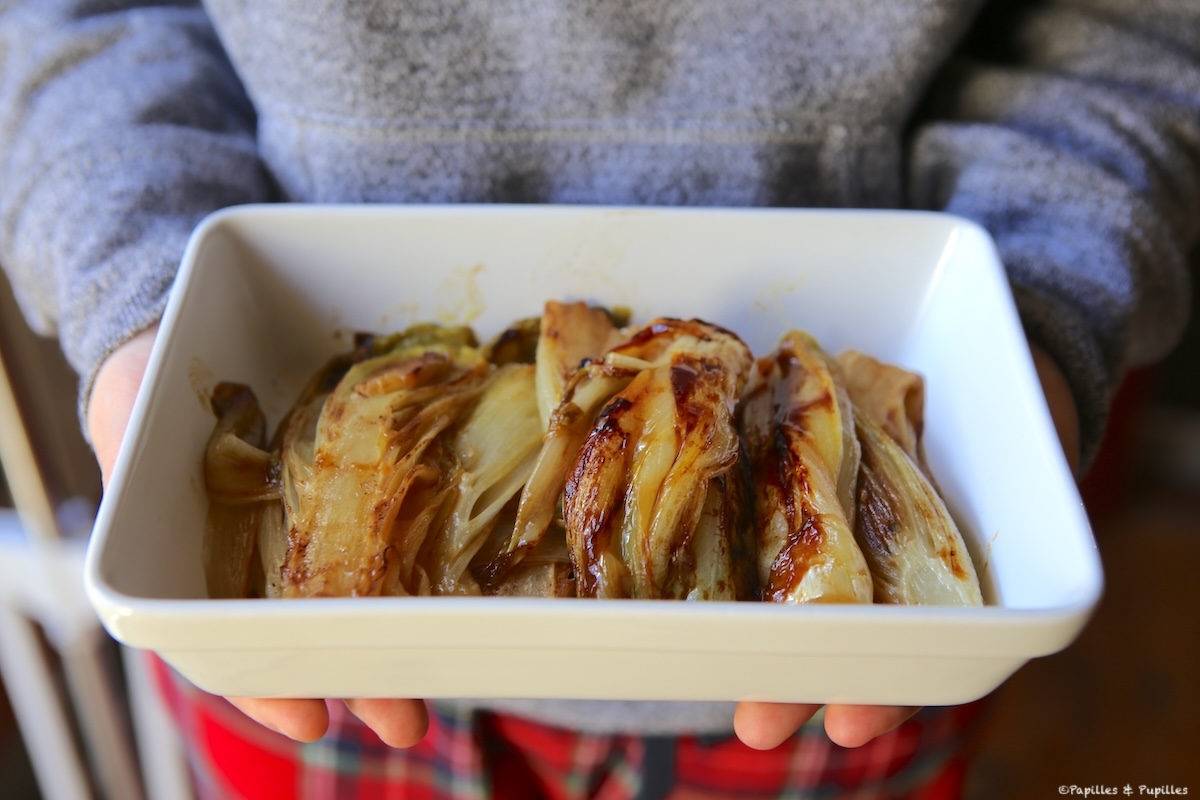 Endives braisées au jus d'orange