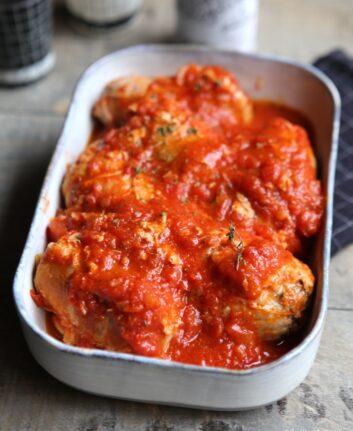 Paupiettes de veau sauce tomate