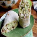 Wraps au poulet, à l'avocat et au citron vert