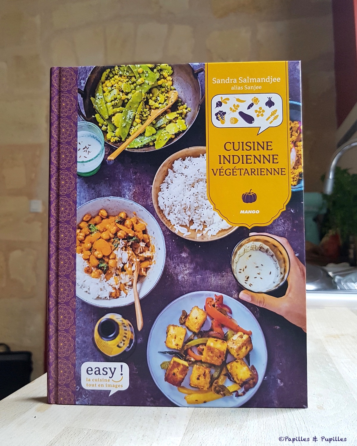 Cuisine indienne végétarienne - Sandra Salmandjee