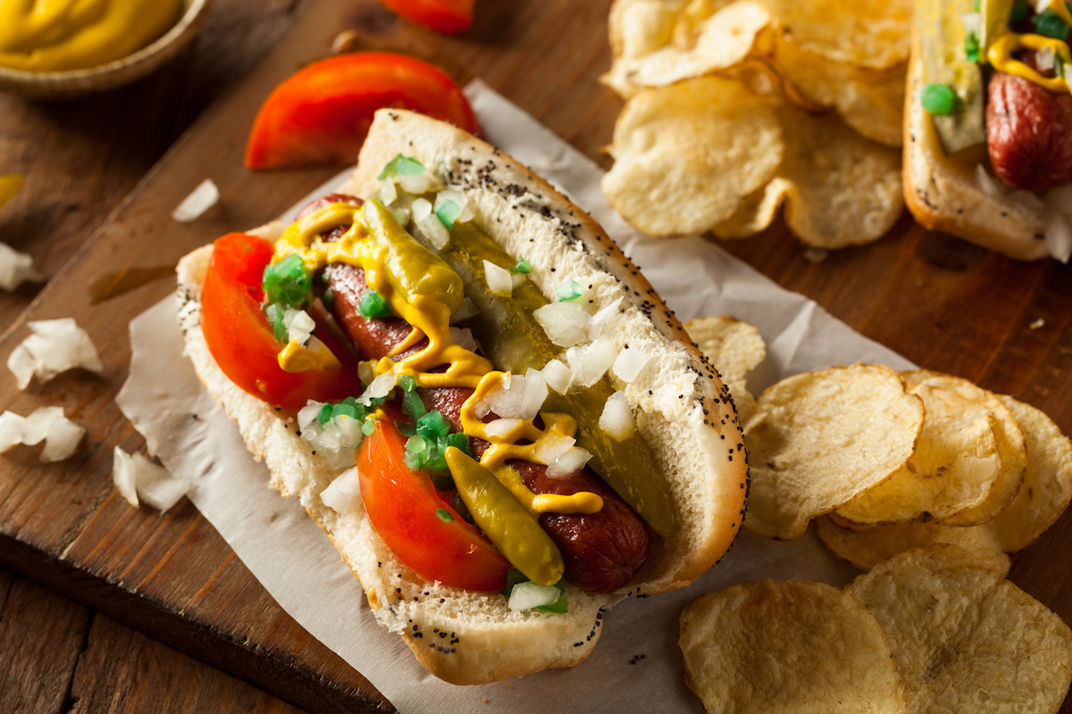 Hot dog Chicago ©Brent Hofacker shutterstock